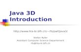 Java 3D Introduction
