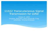 11022 Transcutaneous Signal Transmission for LVAD