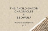THE ANGLO-SAXON CHRONICLES & BEOWULF