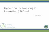 Update on the Investing in Innovation (i3) Fund