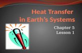 Heat Transfer  in  Earth’s Systems