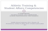 Athletic Training &  Student Affairs Competencies
