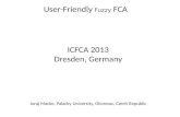 User-Friendly  Fuzzy  FCA
