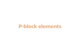 P-block elements