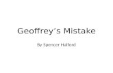 Geoffrey’s  Mistake