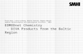 EDMODnet  Chemistry  - DIVA  Products from the Baltic  Region