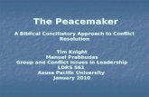 A Biblical Conciliatory Approach to Conflict Resolution