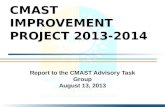CMAST Improvement Project 2013-2014