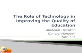 The Role of Technology in Improving the Quality of Education