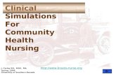 Clinical Simulations For  Community Health  Nursing