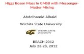 Higgs Boson Mass In GMSB with Messenger-Matter Mixing
