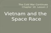 The Cold War Continues Chapter 10: Lesson 2
