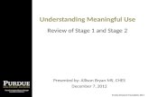 Understanding Meaningful Use
