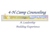4-H Camp Counseling