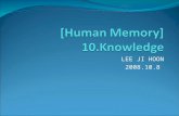 [Human Memory] 10.Knowledge