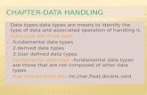 CHAPTER-data handling