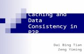 Caching and Data Consistency in P2P