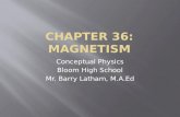 Chapter 36: Magnetism