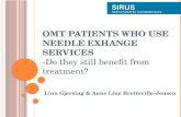 OMT patients who use needle exhange services - Do they still benefit from treatment?