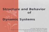 Structure and Behavior                        of                           Dynamic Systems