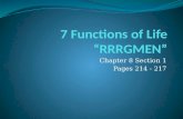 7 Functions of Life “RRRGMEN”