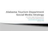 Alabama Tourism Department Social Media Strategy
