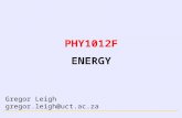 PHY1012F ENERGY