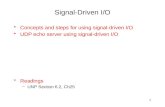 Signal-Driven I/O