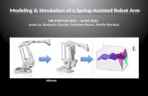 Modeling & Simulation of a Spring-Assisted Robot Arm