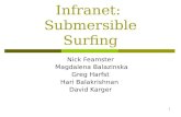 Infranet:  Submersible Surfing
