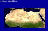 Africa, satellite: