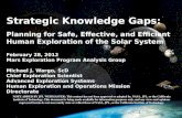 February 28, 2012 Mars Exploration Program Analysis Group Michael J.  Wargo , ScD