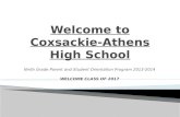 Welcome to Coxsackie-Athens High School