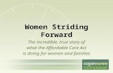 Women Striding Forward