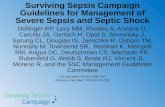 Surviving Sepsis Campaign  Guidelines  for Management of Severe Sepsis and Septic Shock