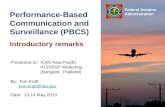 Performance-Based Communication and Surveillance (PBCS)