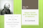 Adam Smith and  The Wealth of Nations: