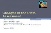 Changes in the State Assessment