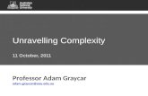 Unravelling  Complexity
