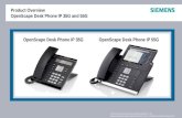 Product Overview OpenScape Desk Phone IP 35G and 55G