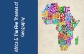 Africa & The Five Themes of Geography