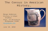 The Census in American History…