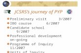 JCSRS’s  journey of  PYP