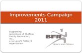 Improvements Campaign 2011