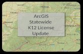 ArcGIS Statewide  K12 License Update