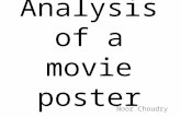 Analysis  of  a movie poster