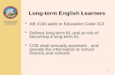 Long-term English Learners
