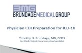 Timothy N.  Brundage , MD, CCDS Certified Clinical Documentation Specialist