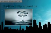 Radioactivity around us