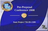 Pre-Proposal Conference 2008